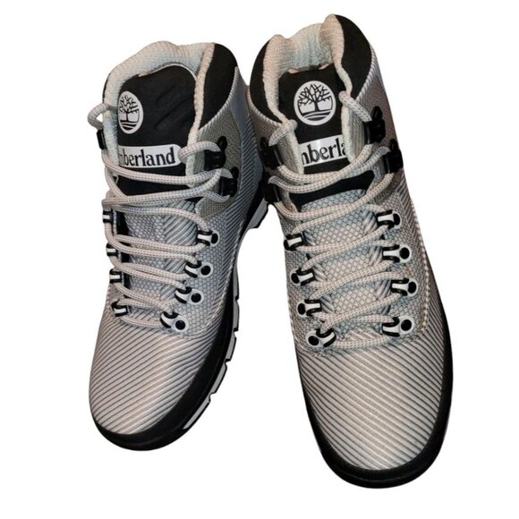 Timberland PRO Eurohiker Jacquard Men's Size 8 Boot White/Black Hiking Brand NEW - Picture 4 of 7